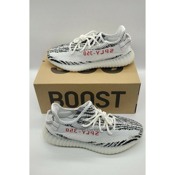 Adidas Yeezy Boost 350 V2 'Zebra' CP9654 - Picture 3 of 11